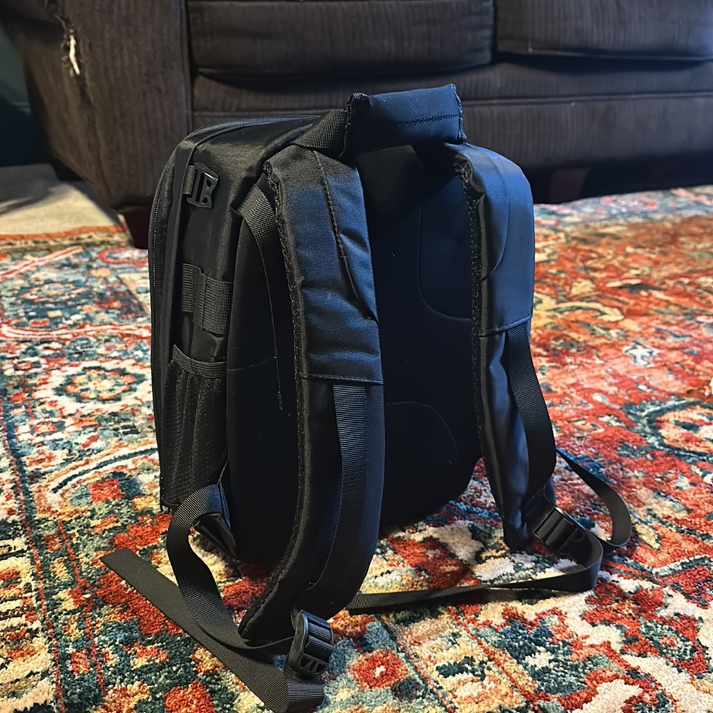 Black Nylon Camera Bag - Picture 5 of 6